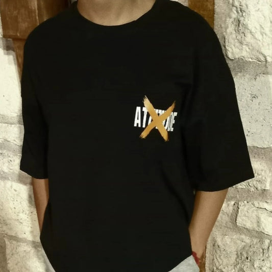 Baskılı Oversize T-Shirt.